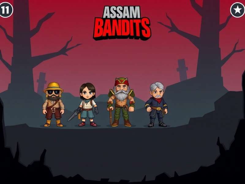 Assam Bandits gameplay screenshot